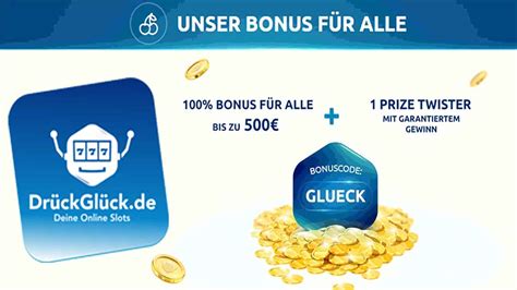 drückglück bonus 10 euro